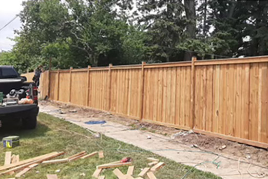 Fence after